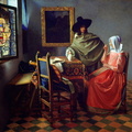 Jan Vermeer van Delft - The Glass of Wine