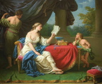 Louis Jean Francois Lagrenee - Penelope Reading a Letter from Odysseus
