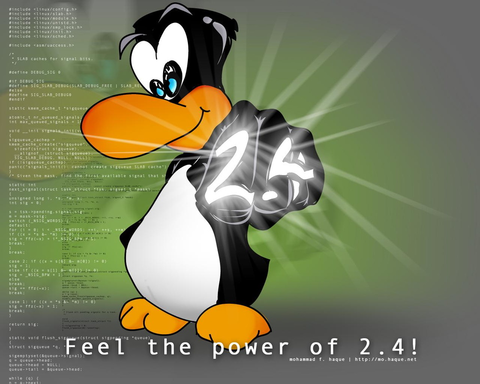 Linux 2.4 - Feel the Power