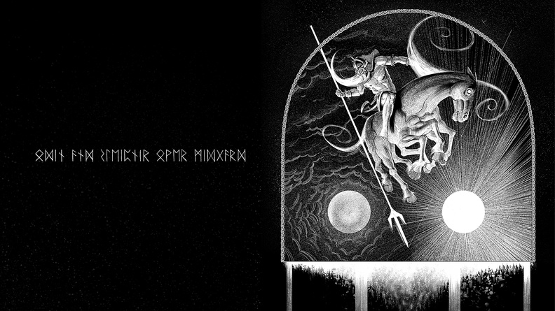 Christopher Steininger - Odin and Sleipnir Over Midgard 2